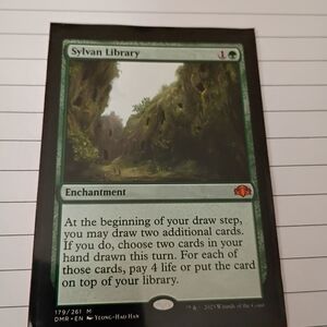 Sylvan Library Card Game - Green